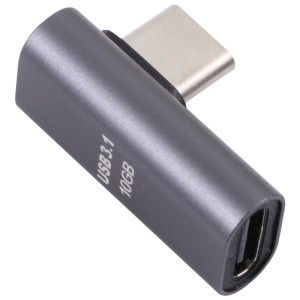 USB 3.1 Type-C mâle à USB 3.1 Adaptateur de coude femelle C.1 Type-C SH203877-20
