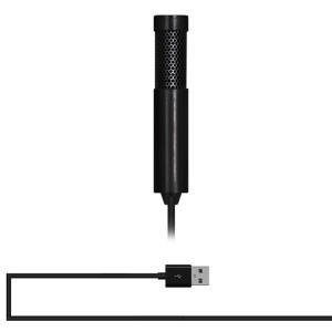 Yanmai SF555B Mini professionnel USB 2.0 Studio Stéréo Microphone d'enregistrement à condensateur, Longueur du câble: 1.5m (Noir) SY148B1102-20