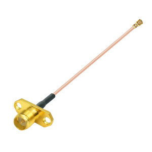 Câble adaptateur IPX femelle vers RP-SMA femelle RG178, longueur : 15 cm SH22901178-20