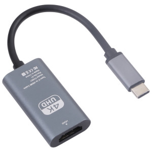 Adaptateur USB-C / Type-C Mâle vers HDTV Femelle 4K UHD (Gris) SH390H7-20