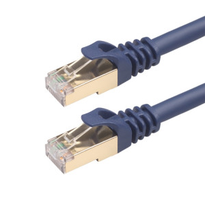 Câble LAN de réseau Ethernet de routeur de commutateur d'ordinateur de 7.6m CAT8, câble de raccordement RJ45 SH25481252-20
