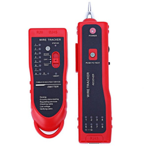 RJ11 / RJ45 Téléphone Fil Tracker Ethernet LAN Réseau Testeur de Câble Détecteur Ligne Finder SR25921246-20