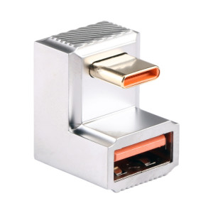 Adaptateur de charge coudé en forme de U USB-C / Type-C mâle vers USB femelle 10 Gbps SH2601114-20