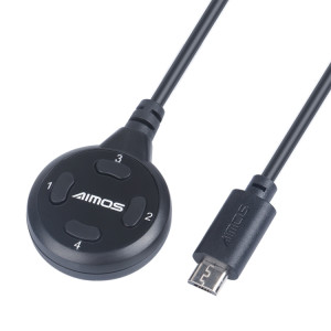 AIMOS AM-SH4 Switcher Partage Device Extension de câble d'extension à 4 boutons SH26381608-20
