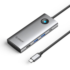 Station d'accueil multifonction ORICO PW11-8PC Type-C / USB-C 8-en-1 5 Gbps (gris foncé) SO76DG1306-20