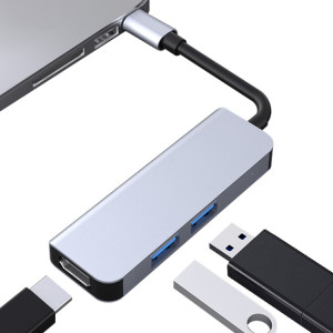 2011N 3 en 1 USB 3.0 x2 + HDMI Station d'accueil multifonction de type C / USB-C HUB SH30431424-20