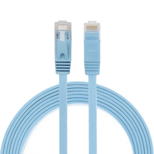 2m CAT6 câble plat Ethernet réseau LAN ultra-plat, cordon RJ45 (bleu) S2463L1268-20