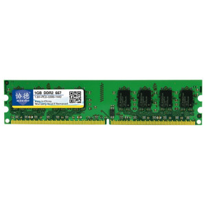 XIEDE X010 DDR2 667 MHz 1 Go Module de mémoire RAM à compatibilité totale pour PC de bureau SX3777695-20