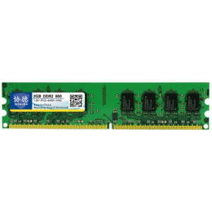 XIEDE X013 DDR2 800 MHz 2 Go Module de mémoire vive avec compatibilité totale pour PC de bureau SX3780578-20
