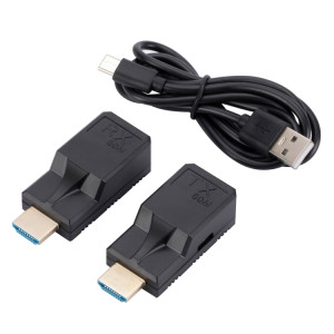 Extension de réseau RJ45 vers HDMI 60 m, avec câble SH4273848-20