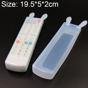 5 PCS Rabbit Design Longue climatisation / TV / Smart TV Box Télécommande Housse de protection en silicone étanche à la poussière, taille: 19.5 * 5 * 2cm SH42871712-20