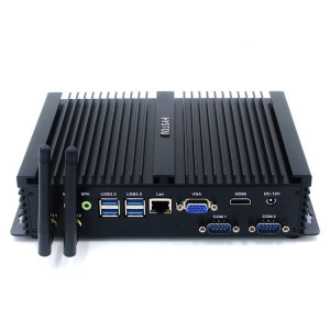 HYSTOU FMP04 i5 7200U Mini PC, Processeur Intel Core i5 7200U Dual Core jusqu'à 3.1GHz, RAM: 4 Go, ROM: 128 Go, Prise en charge des systèmes d'exploitation Windows 7/8/10 / Linux SH43681780-20