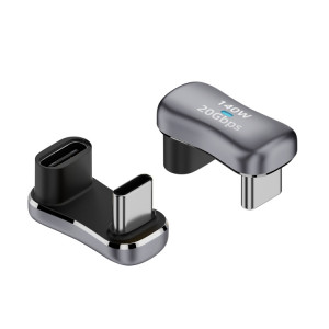 Adaptateur de charge coudé en forme de U 140W 20Gbps USB-C / Type-C mâle vers USB-C / Type-C femelle SH5472647-20