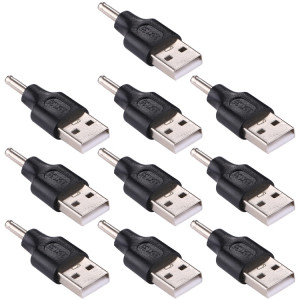 10 PCS 3.5x1.35mm mâle vers connecteur adaptateur mâle USB SH5588986-20