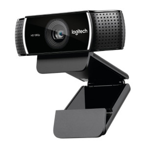 Webcam Logitech C922 HD 1080P à mise au point automatique avec 2 microphones omnidirectionnels SL5959367-20