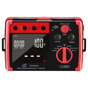 Benetech GT5307B Testeur de résistance d'isolation numérique à écran LCD professionnel SB6438907-20