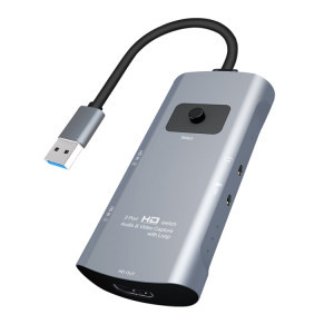 Z54 Sortie HDMI + 2 x Entrée HDMI + MIC + AUDIO sur USB 3.0 Capture vidéo audio avec boucle SH64711767-20