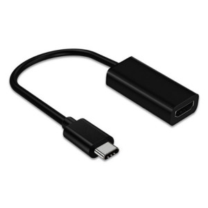 DNX-1 Mini Portable USB 3.1 Câble de Conversion USB-C / Type-C vers HDMI HD 4K (Noir) SH534B1161-20