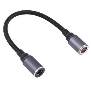 5.5 x 2.1mm Femme à 8 broches Magnetic DC Tête ronde Câble de chargement à la tête de chargement SH6746476-20