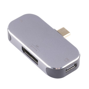 3 en 1 Homme USB-C / Type-C à la charge USB-C / TYPE-C + Adaptateur femelle USB + DP SH6795275-20