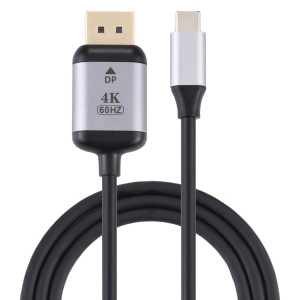 Câble adaptateur 4K 60Hz Type-C / USB-C Mâle vers DP Mâle, Longueur: 1,8 m SH6828682-20