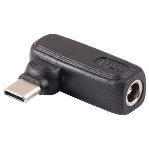 100W 5.0x1.0mm Femelle vers USB-C/Type-C Mâle Connecteur Adaptateur pour Ordinateur Portable SH7167813-20