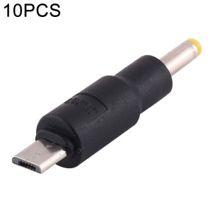 10 PCS 4.0 x 1.7mm vers connecteur d'alimentation micro USB DC SH7217820-20