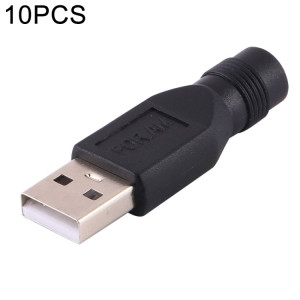 10 PCS 3,5 x 1,35 mm vers USB 2.0 Connecteur d'alimentation CC SH72221471-20