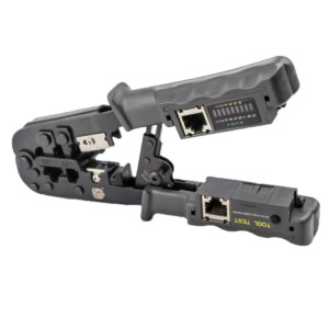 TLN568CR Outil de sertissage de téléphone réseau multifonctionnel à double usage avec pince réseau de testeur SH75721053-20
