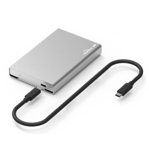 Blueendless U23Q SATA Boîtier de disque dur d'interface Micro B 2,5 pouces avec câble USB-C / Type-C vers USB-C / Type-C, épaisseur du support: 1 cm ou moins SH76831072-20