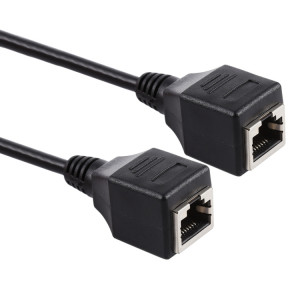Cordon de câble d'extension de réseau Ethernet LAN femelle RJ45 à femelle, longueur de câble: 60cm SH77511317-20