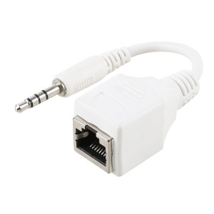 Adaptateur réseau Ethernet LAN Ethernet, prise RJ45 CAT5, 4 pôles, 4 pôles, longueur totale: environ 13 cm SH775255-20