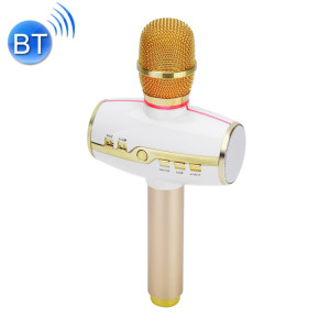 H9 haute qualité sonore KTV Karaoke enregistrement coloré RVB néon lumières Bluetooth sans fil microphone à condensateur, pour ordinateur portable, PC, haut-parleur, casque, iPad, iPhone, Galaxy, Huawei, Xiaomi, LG, SH026J204-20