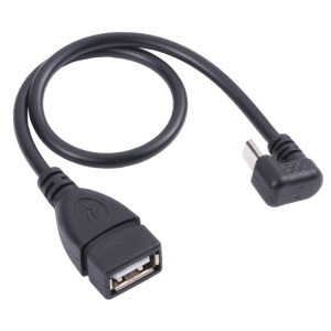 Micro USB masculin en forme de U au câble de données OTG femelle USB 2.0 SH87151896-20