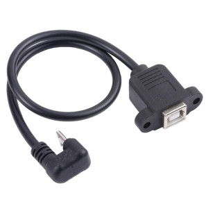 Câble de connecteur femelle à imprimé carré de type micro usb SH8720980-20