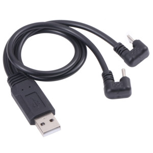 Homme USB-C / Type-C en forme de U + micro USB mâle USB au câble USB SH8726693-20