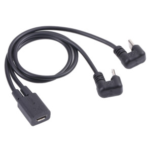 Homme USB-C / Type-C en forme de U mâle + micro USB Micro à micro USB SH87271004-20