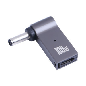 100W USB-C / TYPE-C femelle à dc 4.5x3.0mm Adaptateur de charge d'ordinateur mâle pour Dell SH8873643-20