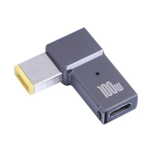 100W USB-C / Type-C femelle à grosse adaptateur de chargement carré pour Lenovo SH8876549-20