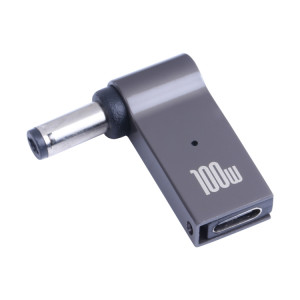 Femme USB-C / Type-C femelle à DC 5.5 x 2.1mm Adaptateur de charge en ordinateur mâle SH8880471-20
