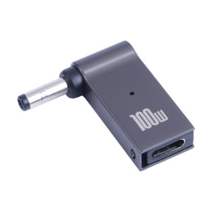 Femme USB-C / Type-C femelle à DC 4.0x1.7mm Adaptateur de chargement d'ordinateur mâle pour Lenovo SH88851897-20