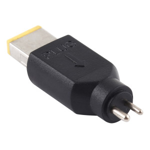 Connecteur d'alimentation CC mâle à deux broches vers Big Square pour Lenovo SH92101636-20