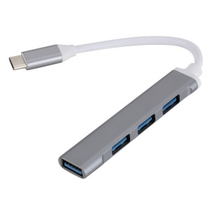 C809 USB 3.0 x 1 + USB 2.0 x 3 à l'adaptateur de concentrateur de séparateur multi-fonction USB-C / C / C / C / Greaux) SH300H772-20