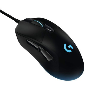 Logitech G403 6 touches 12000DPI Souris de jeu optique filaire réglable à cinq vitesses avec contrepoids, longueur: 2 m (noir) SL438B655-20