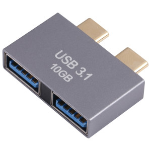 2 x femelle USB à 2 x Adaptateur mâle USB-C / type C SH9833623-20