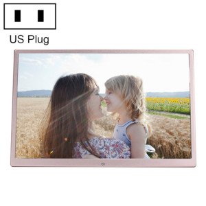 HSD1707 Cadre photo numérique haute résolution à affichage LED 1440X900 de 17 pouces avec support et télécommande, prise en charge des cartes SD / MMC / MS / port USB SH6520700-20