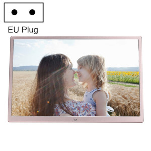 HSD1707 17 pouces LED 1440x900 Affichage haute résolution Cadre photo numérique avec support et télécommande, support SD / MMC / MS Port / Port USB, Plug US (GOLD) SH20EU1448-20