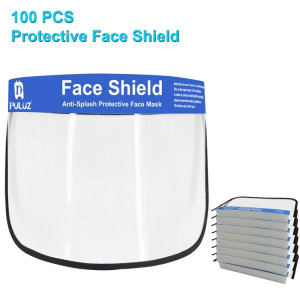Face Shield Protection pour visage anti-salive avec bande élastique 100 pièces SHT46585-20