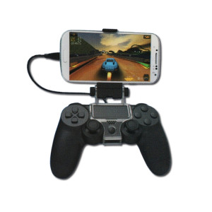 Support de pince de Smartphone OTG de DOBE TP4-016 pour le contrôleur de jeu de Sony PS4, approprié aux téléphones de jusqu'à 6 pouces SS70031096-20