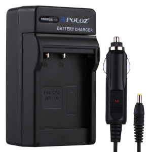Chargeur allume-cigare pour appareil photo numérique PULUZ pour batterie Casio NP-110 SP23101433-20